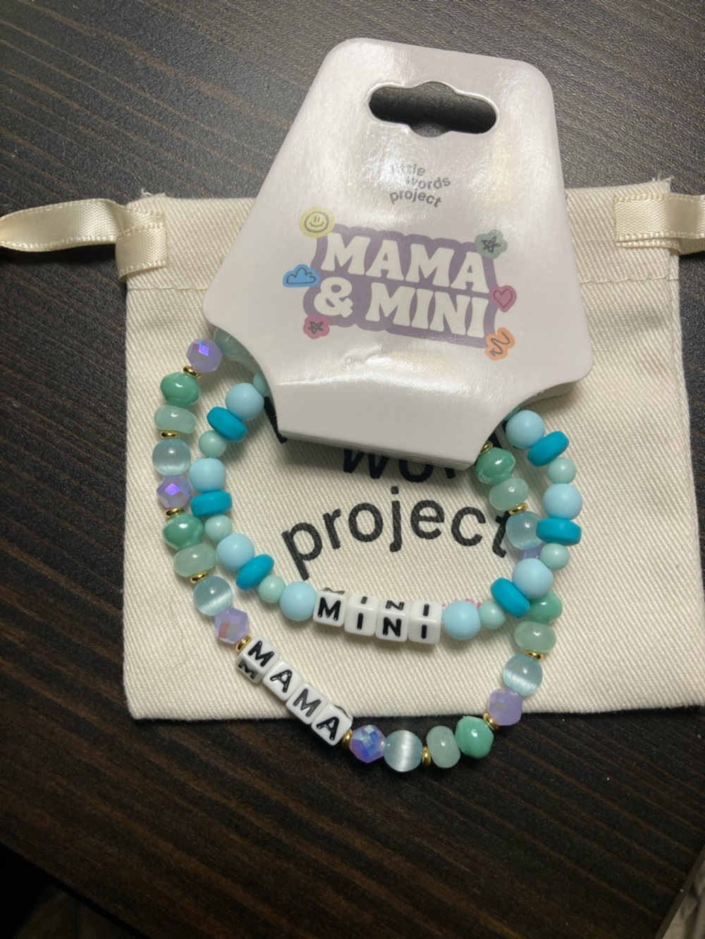 Little Words Project MAMA & MINI Bracelet Set